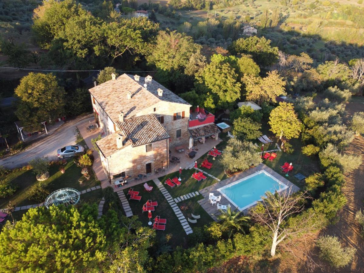 Agriturismo Corte Decia Saludecio Экстерьер фото