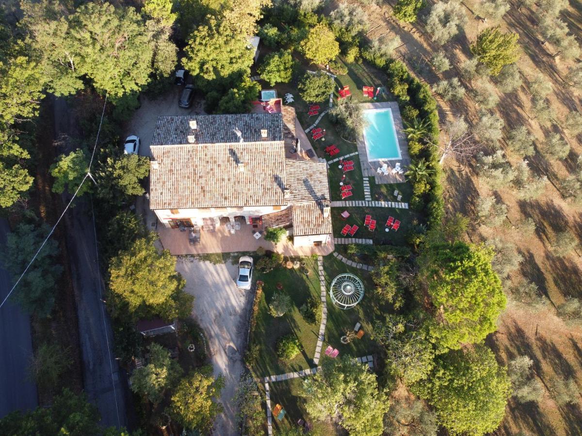 Agriturismo Corte Decia Saludecio Экстерьер фото