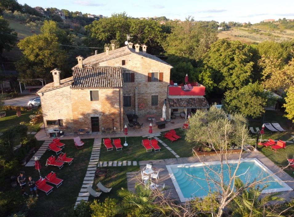 Agriturismo Corte Decia Saludecio Экстерьер фото