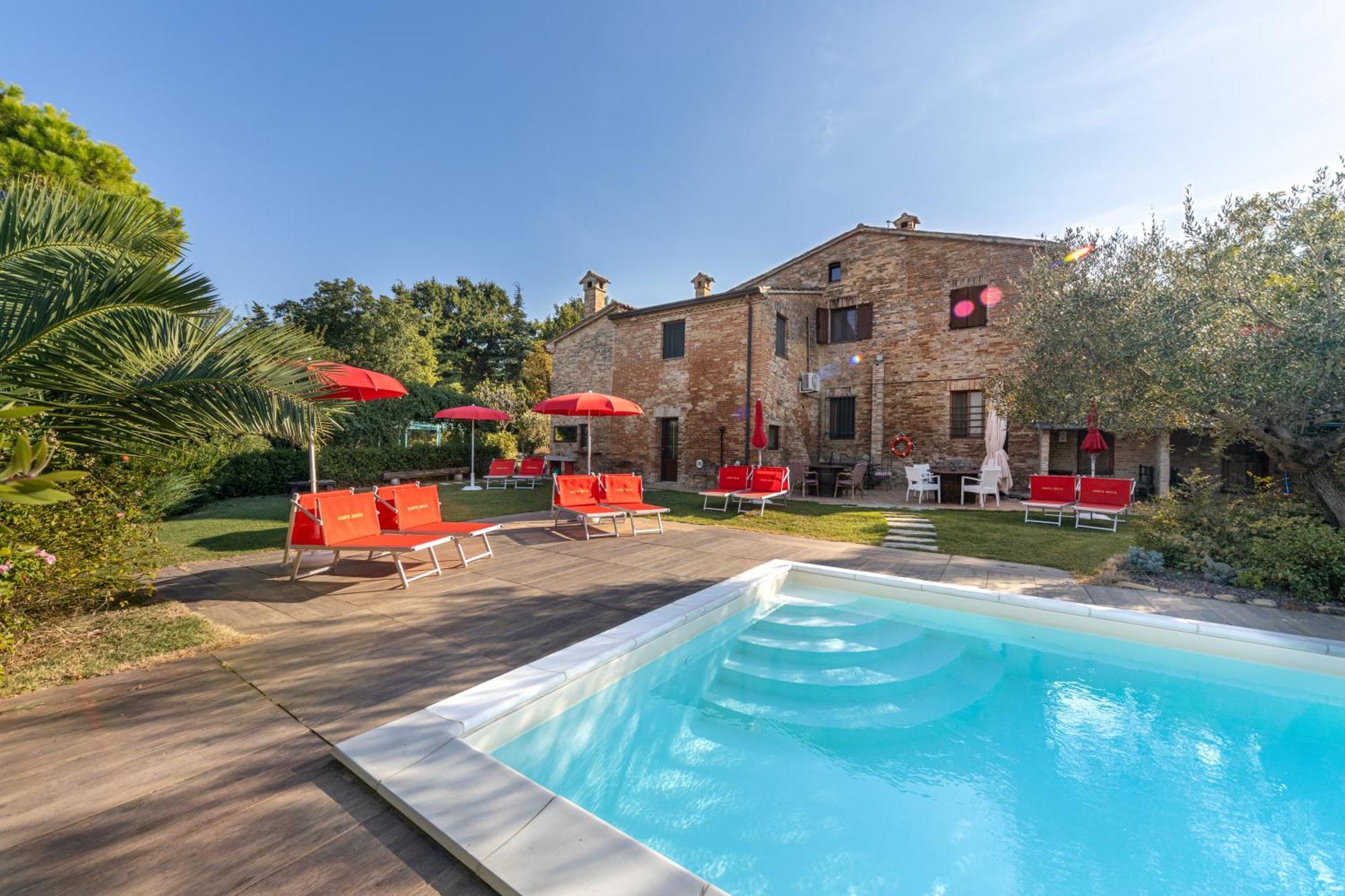 Agriturismo Corte Decia Saludecio Экстерьер фото